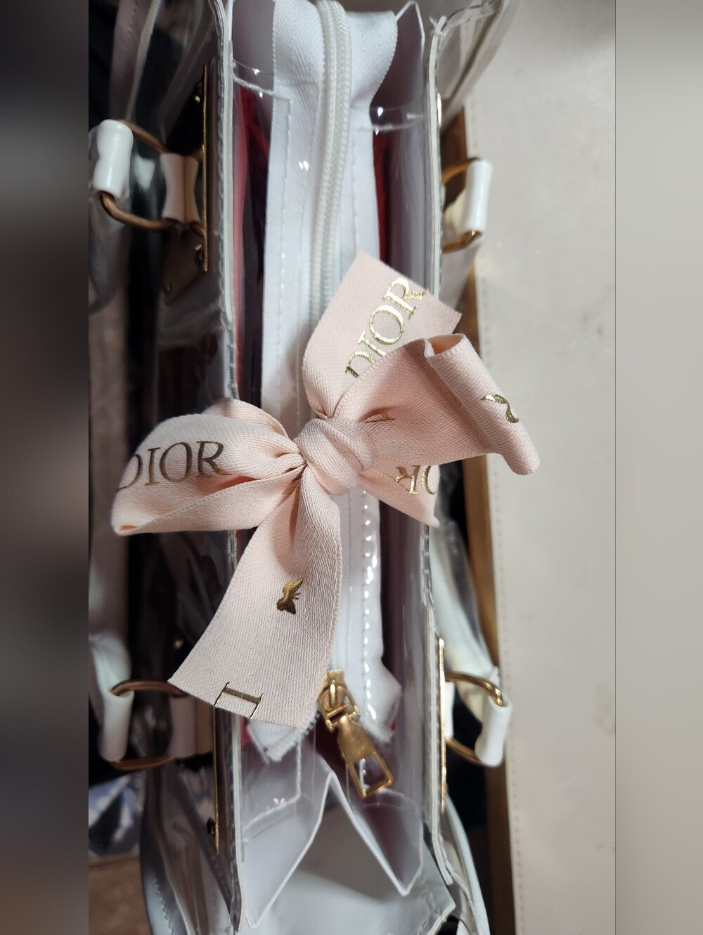 Dior Women’s Floral Pink and White Tote Bag - Picture 9 of 12